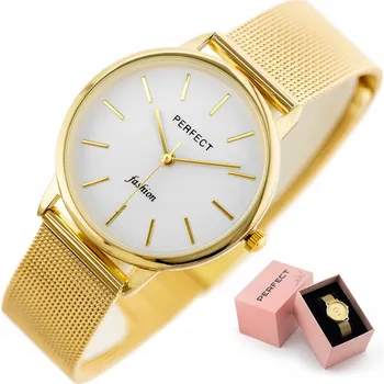 Hodinky Perfect dámské hodinky LUNA klasický náramek mesh +BOX