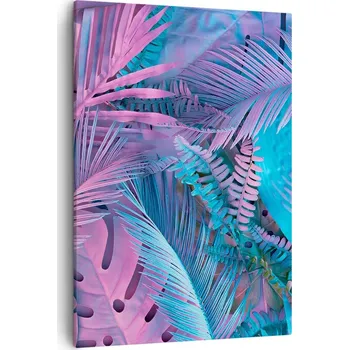 Obraz Obraz na plátně do obýváku ložnice 50x70 abstrakce obrazy na zeď