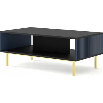 Konferenční stolek Konferenční stolek Ravenna A 90x60 černý granátový rám