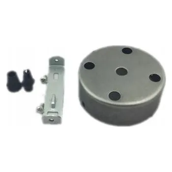 Stropní krytka kovová SUROVÁ pro závěsné svítidlo - 5