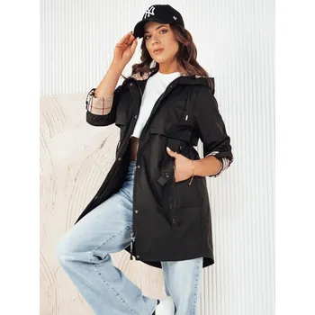 Dámský kabát Dámský kabát DSTREET ČERNÁ XL