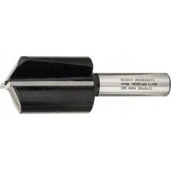 Vrták BOSCH Fréza přímá válcová průměr 30 mm stopka 12 mm