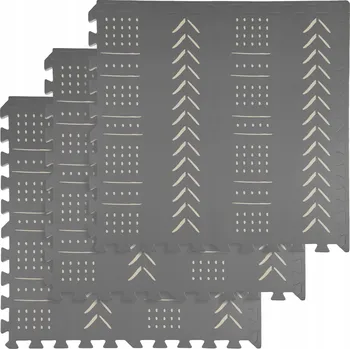 VELKÉ PĚNOVÉ PUZZLE PĚNOVÁ PODLOŽKA 62 x 62 3 KS