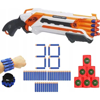 Raketomet nerf Elite Brokovnice Rough Cut Megabalení