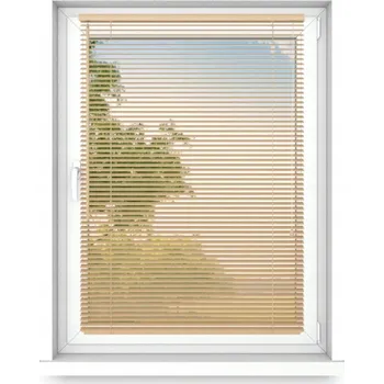 Roleta Dřevěná roleta přírodní 40x210 cm