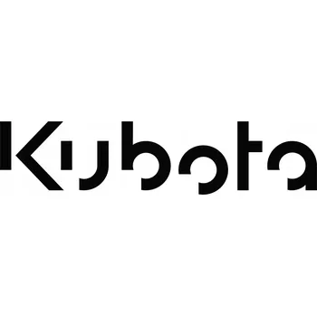 Samolepicí dekorace na vozidlo Nálepka logo Kubota 25 x 6 cm