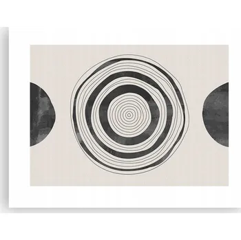 Obraz Obraz plakát do obýváku, ložnice 40x30 kruhy foto plakáty na zeď bez rámu