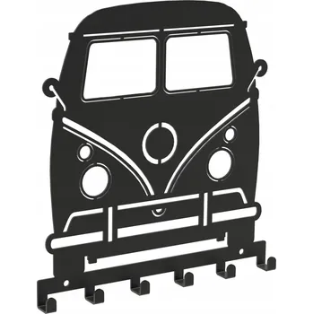 Věšák Šatní ramínko kovový Domer černý