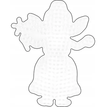 Dětské navlékací korálky Hama 317 Podložky pod korálky Midi - Víla Řešov