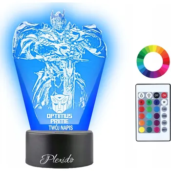 Lampička Plexido vícebarevná Noční lampa