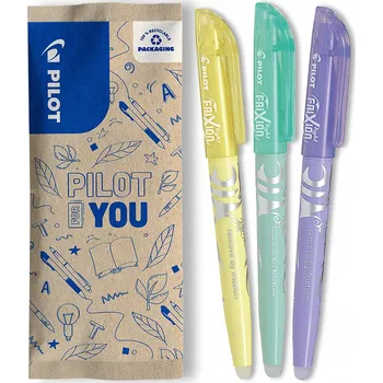 Zvýrazňovač Sada 3x zvýrazňovač PILOT Frixion Soft pastelové vymazatelné