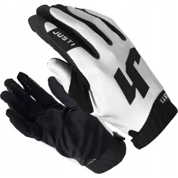 Moto rukavice JUST1 OFF-ROAD RUKAVICE J-FLEX 2.0 ČERNÁ BÍLÁ XL