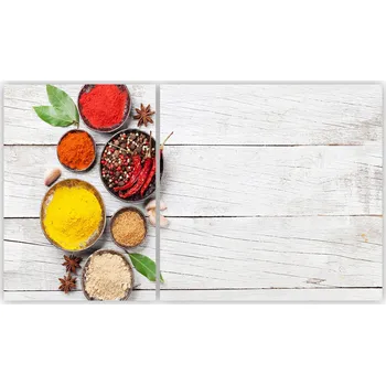 Kuchyňské prkénko Skleněná Ochranná Deska a Krájecí Prkénko | Indukce, Sporák ds-0475