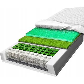 Matrace Matrace s taštičkovými pružinami MATERACE Z GÓR 120 x 200 x 21 cm H3 , H4