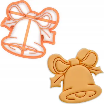 Vánoční dekorace Vykrajovátko PREMIUM na PERNÍČKY Cukroví ZVONEK VÁNOČNÍ Štědrý den Svátek