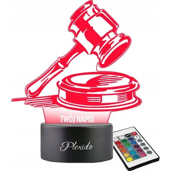 Lampička Noční lampa Plexido vícebarevná