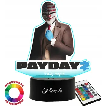 Lampička Plexido vícebarevná Noční lampa