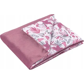 Dětská deka Oboustranná deka do kočárku 55x75 bavlna /samet Pepi