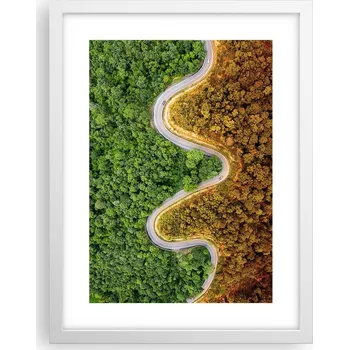 Obraz Obraz plakát v bílém rámu do obýváku 30x40 krajina plakáty na zeď