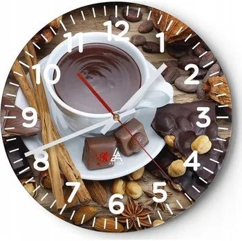 Hodiny Nástěnné hodiny ARTTOR hnědé 30 cm