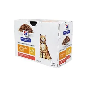 Lék na močovou cestu a ledviny Hill´s Hill's Fel. PD C/D MultiCare Salmon kapsa 12x85g