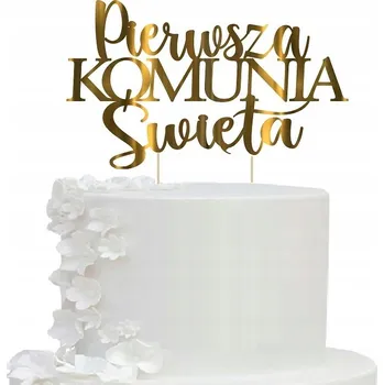 Obraz Topper SVATÉ PŘIJÍMÁNÍ, dekorace na dort.