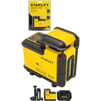 Měřící laser Křížový laser Stanley STHT77504-1, dosah 20 m