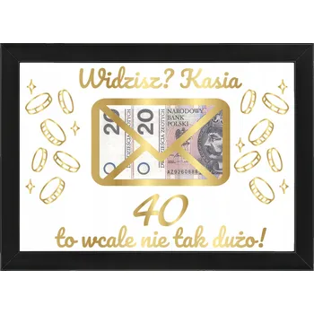 Obraz DÁREK K 30., 40., 50., 60. A 70. NAROZENINÁM, VELKÝ RÁMEČEK , RÁM, PRVNÍ MILION