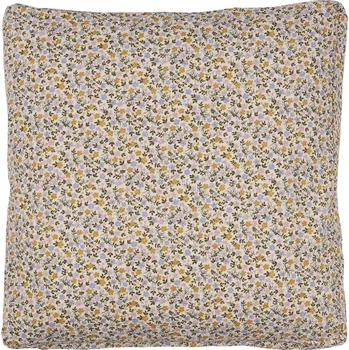 Podsedák Ib Laursen Povlak na sedák Line Small Flowers 45 × 45 cm