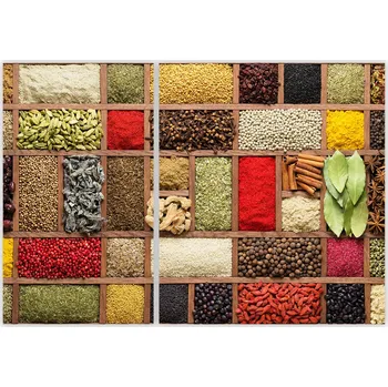 Kuchyňské prkénko Skleněná Ochranná Deska a Krájecí Prkénko | Indukce, Sporák ds-0567