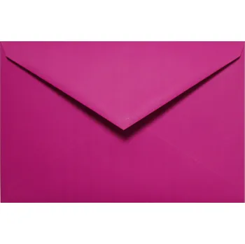 Obálka Ozdobné barevné obálky K5 135x205mm Malmero Bougainvillee, cyklámenově růžové, 5 ks