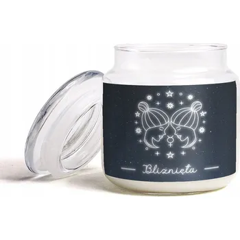 Svíčka Vonná svíčka ve skleněné dóze Znamení zvěrokruhu na nebi - Beran