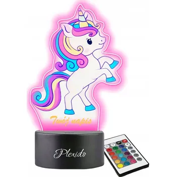 Lampička Plexido vícebarevná Noční lampa