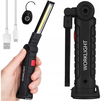 DÍLENSKÁ LAMPA COB SVÍTILNA S MAGNETEM USB 5v1 DO DÍLNY