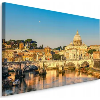 Obraz Obraz do obýváku Řím výhledy nebe slunce 70x50