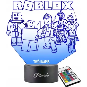 Lampička Plexido vícebarevná Noční lampa