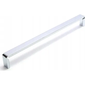 Nábytkové kování Nábytková úchytka klasická stříbrná lesklá 23,1 x 1,5 x 2,8 cm