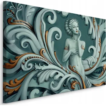 Obraz Obraz Řecká MEDÚZA Abstrakce 3D Žena 120x80
