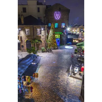 Obraz Plakát Noční trh Camden bez rámu 53 x 81 cm