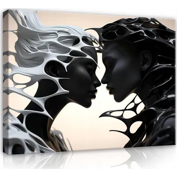 Obraz Obraz ŽENA ABSTRAKCE POLIBEK Obývací pokoj 100x70