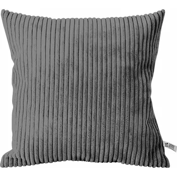 Povlak na dekorativní polštářek Dekorativní Šedý Povlak na Polštářek Jaška Ozdobný Manšestr Vzor