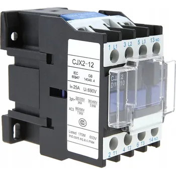 Stykač STYKAČ CJX2-1210 12A AC 220V RELÉ