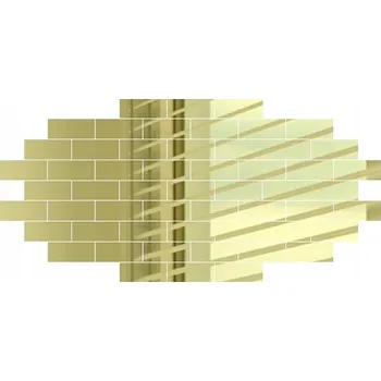 Zrcadlo ZRCADLO dekorativní cihla 139,5x67 cm LZ-96