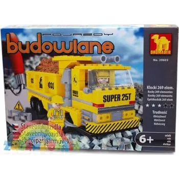ostatní stavebnice Stavebnice Dromedár Stavební Vozidlo Sklápěčka 269 dílů