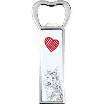 Otvírák Otvírák na láhve s pikardským ovčákem a fotkou na přání