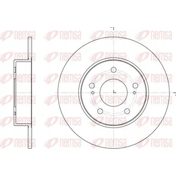 Brzdový kotouč Brzdový kotouč Remsa 6909.00