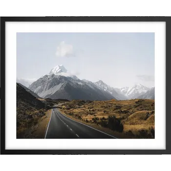 Obraz Foto obraz plakát na zeď v černém rámu 50x40 krajina do obýváku