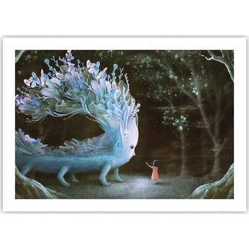 Obraz Plakát bez rámu do obývacího pokoje ložnice 70x50 abstrakce moderní módní obraz