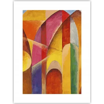 Obraz Obraz plakát do obýváku ložnice 30x40 abstrakce plakáty na zeď bez rámu