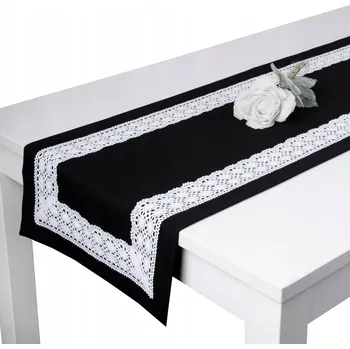 Obraz Běhoun bílý, černý 160 x 40 cm